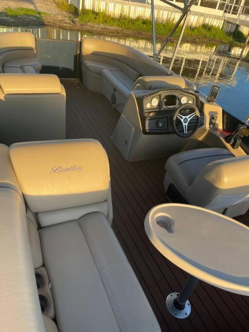 Lakefront Duplex With Pontoon Boat 3 Bed House Mount Dora Eksteriør bilde